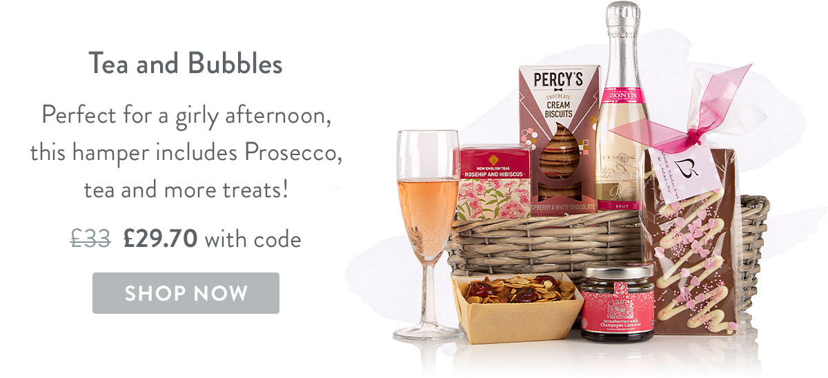 Tea & Bubbles - Only &pound;29.70 delivered
