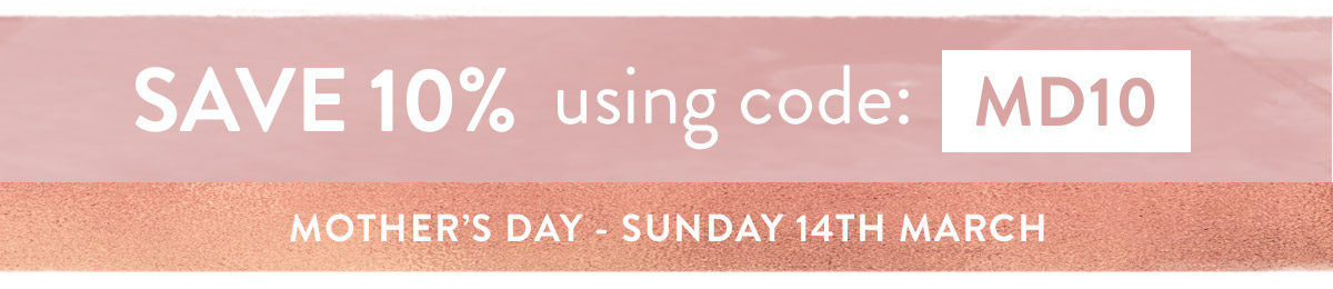 Enjoy 10% off with code MD10