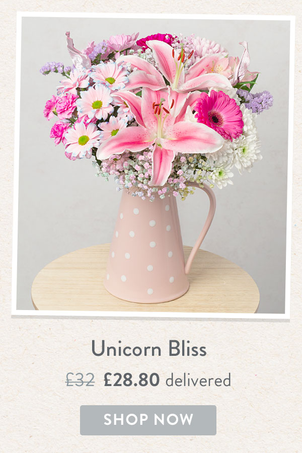 Unicorn Bliss - Only &pound;28.80 delivered with code