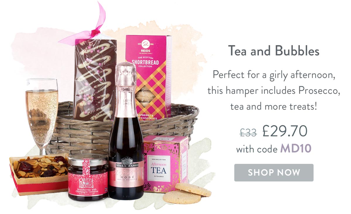 Tea and Bubbles - Only &pound;29.70 delivered