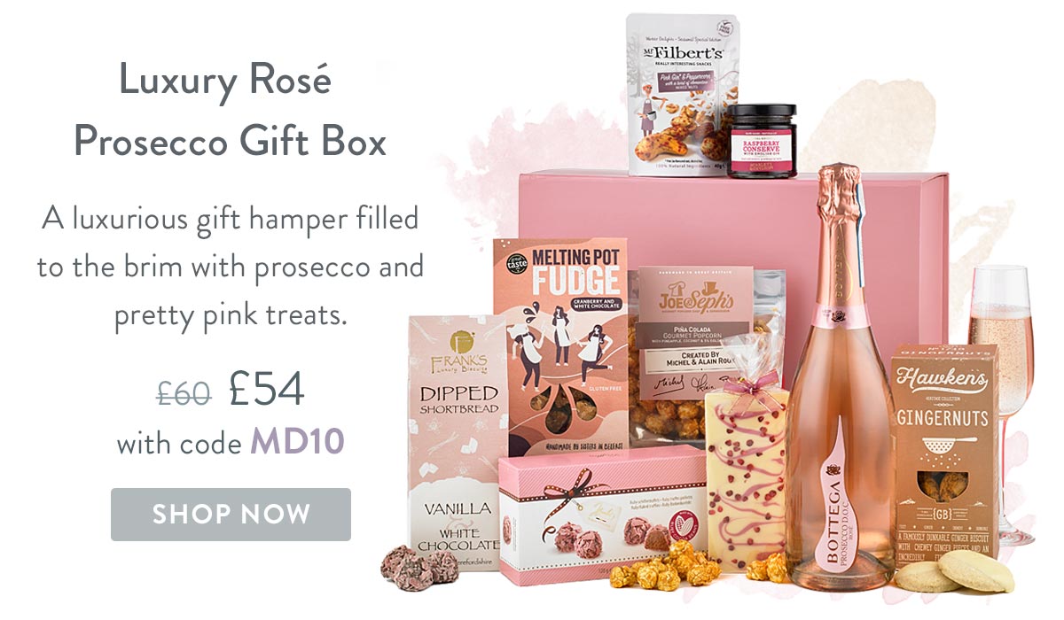 Luxury Rosé Prosecco Gift Box - Only &pound;54 delivered