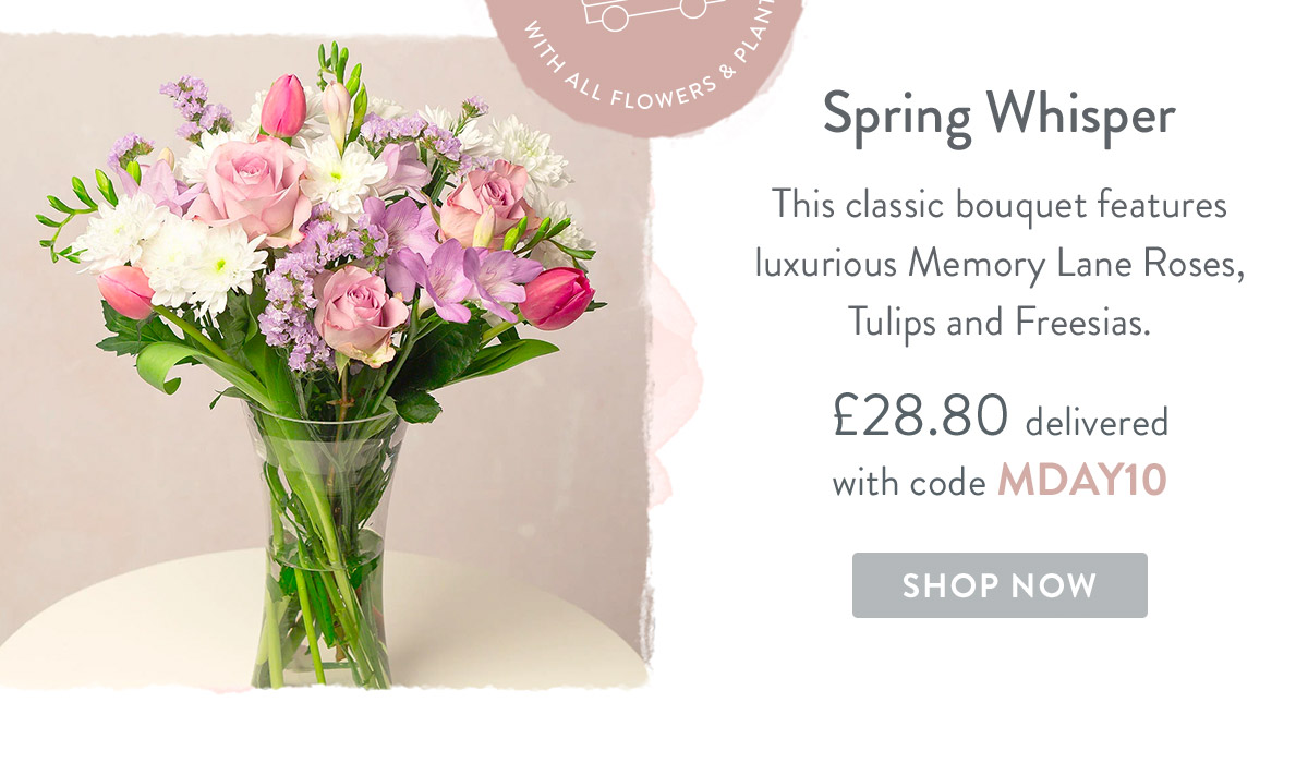 Spring Whisper - only &pound;28.80 delivered