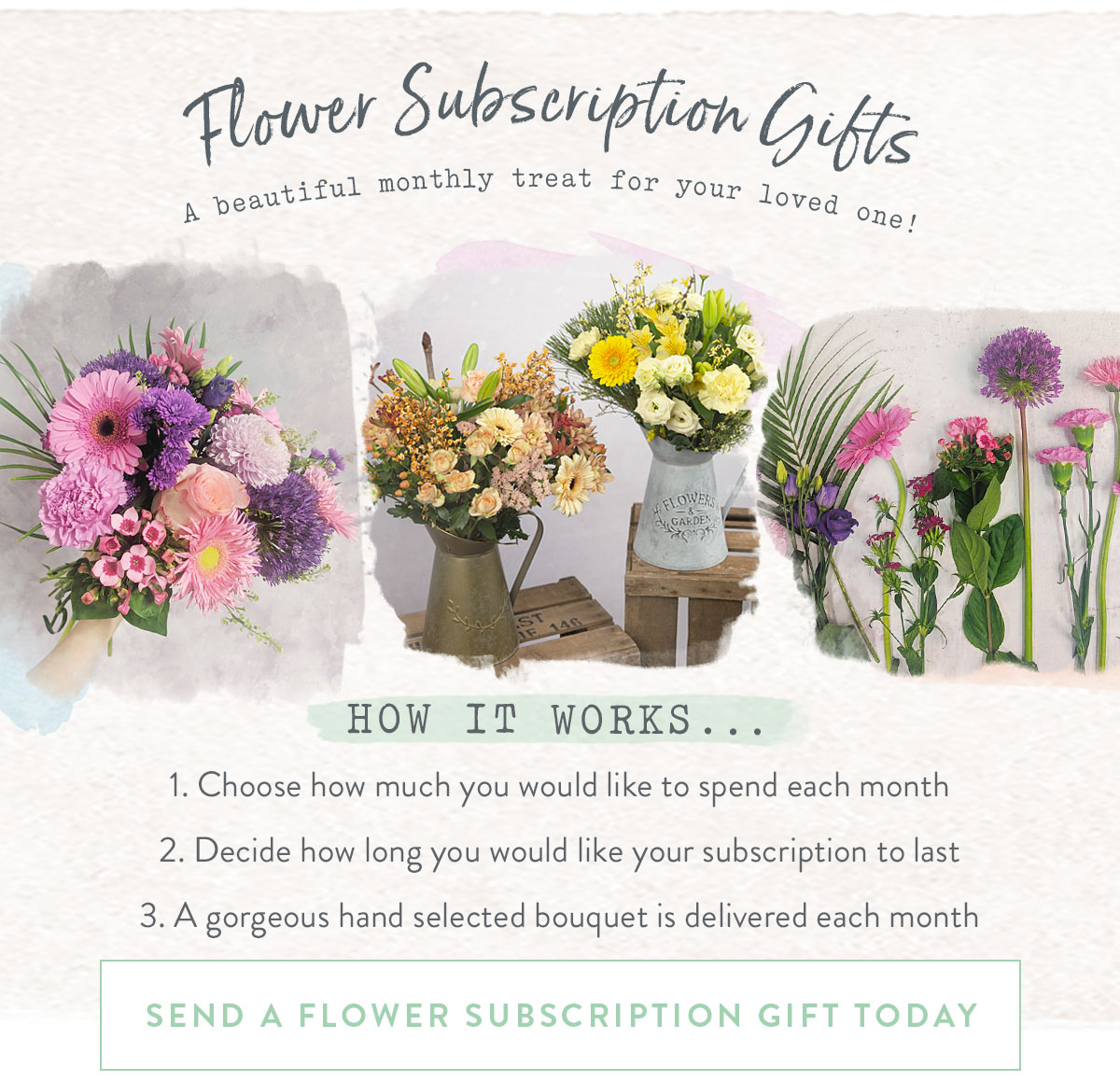 Flower Subscription Gifts