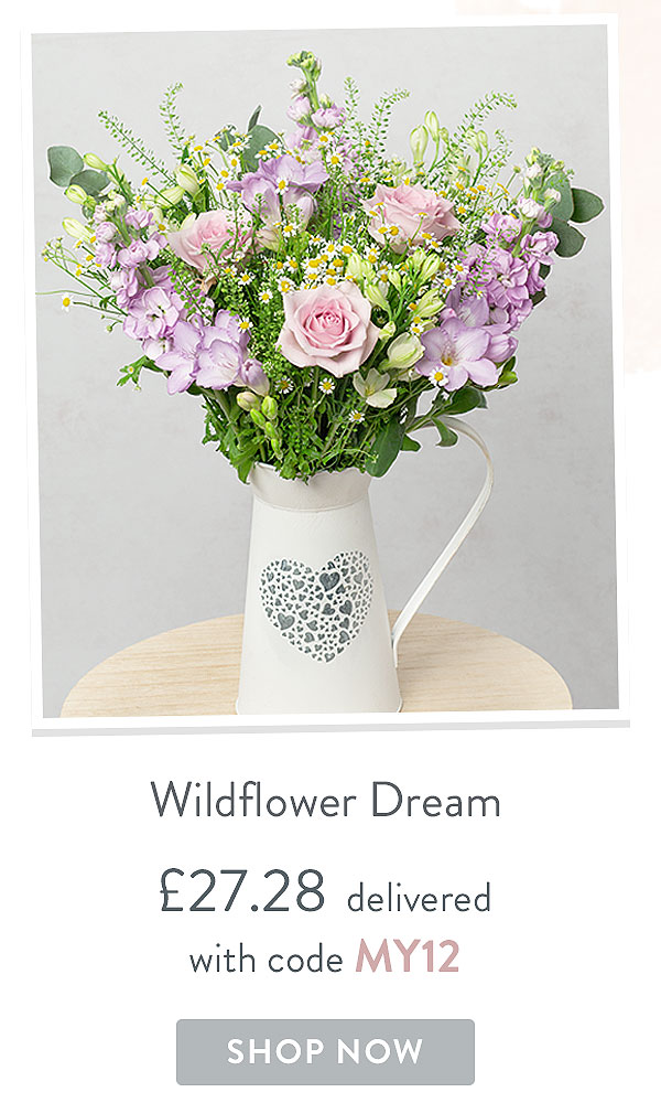 Wildflower Dream - Only &pound;27.28 delivered with code
