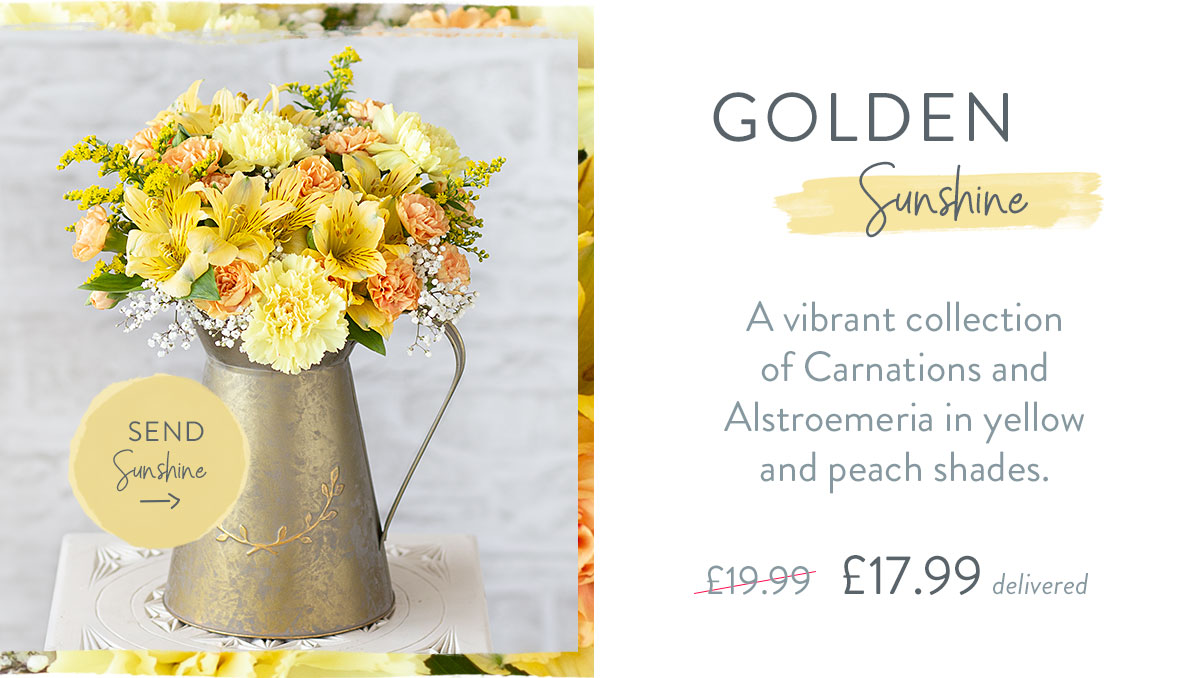 Golden Sunshine - Only &pound;17.99
