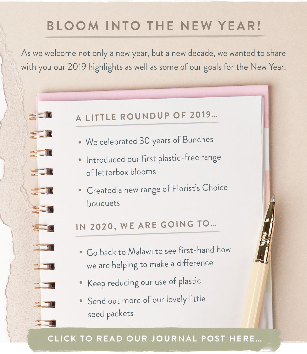 Bloom into the New Year!