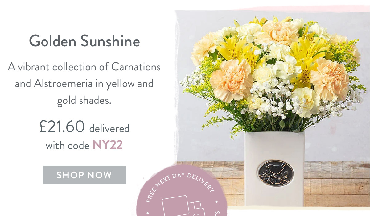 Golden Sunshine - only &pound;21.60 delivered