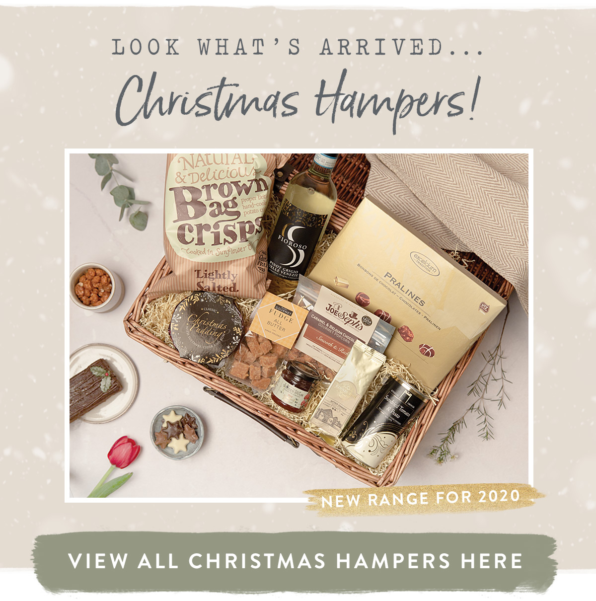 New Christmas hamper range - View hampers here