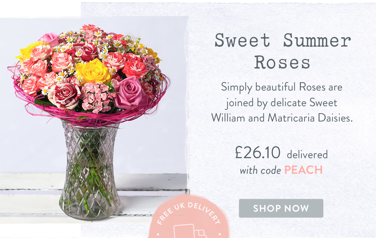 Sweet Summer Roses - only &pound;26.10