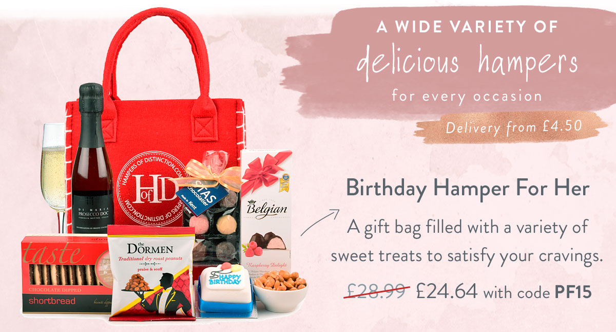 Birthday Hamper For Her - Only &pound;24.64
