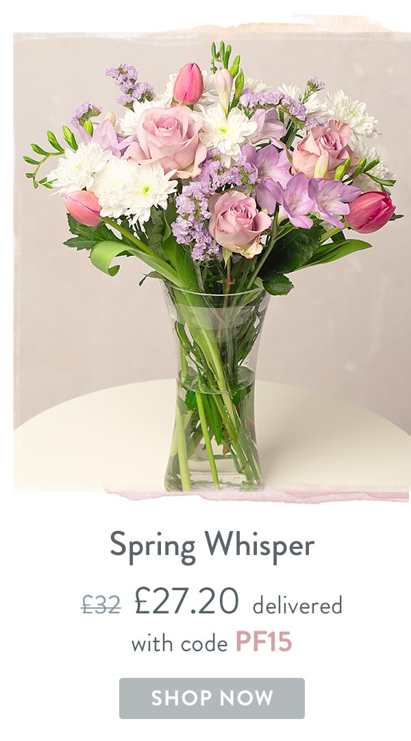 Spring Whisper - Only &pound;27.20 delivered with code