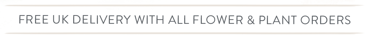 Free UK delivery on all flowers and plants