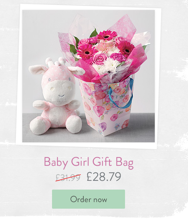 Baby Girl Gift Bag - Only &pound;28.79