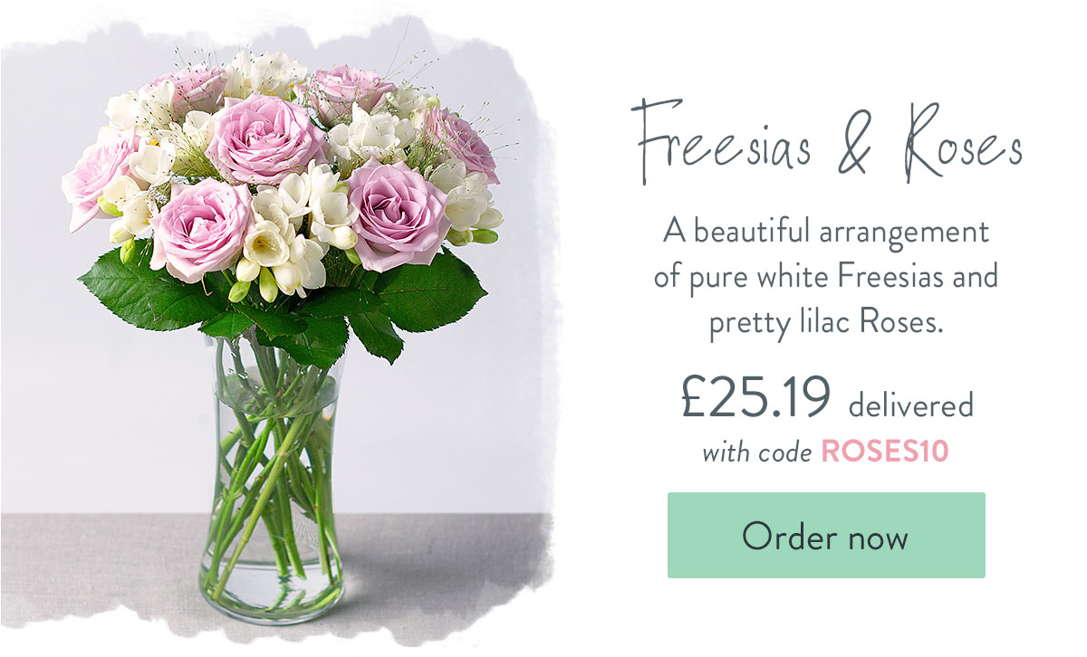 Freesia & Roses - only &pound;25.19