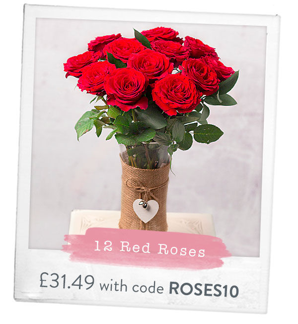 12 Red Roses - Only &pound;31.49