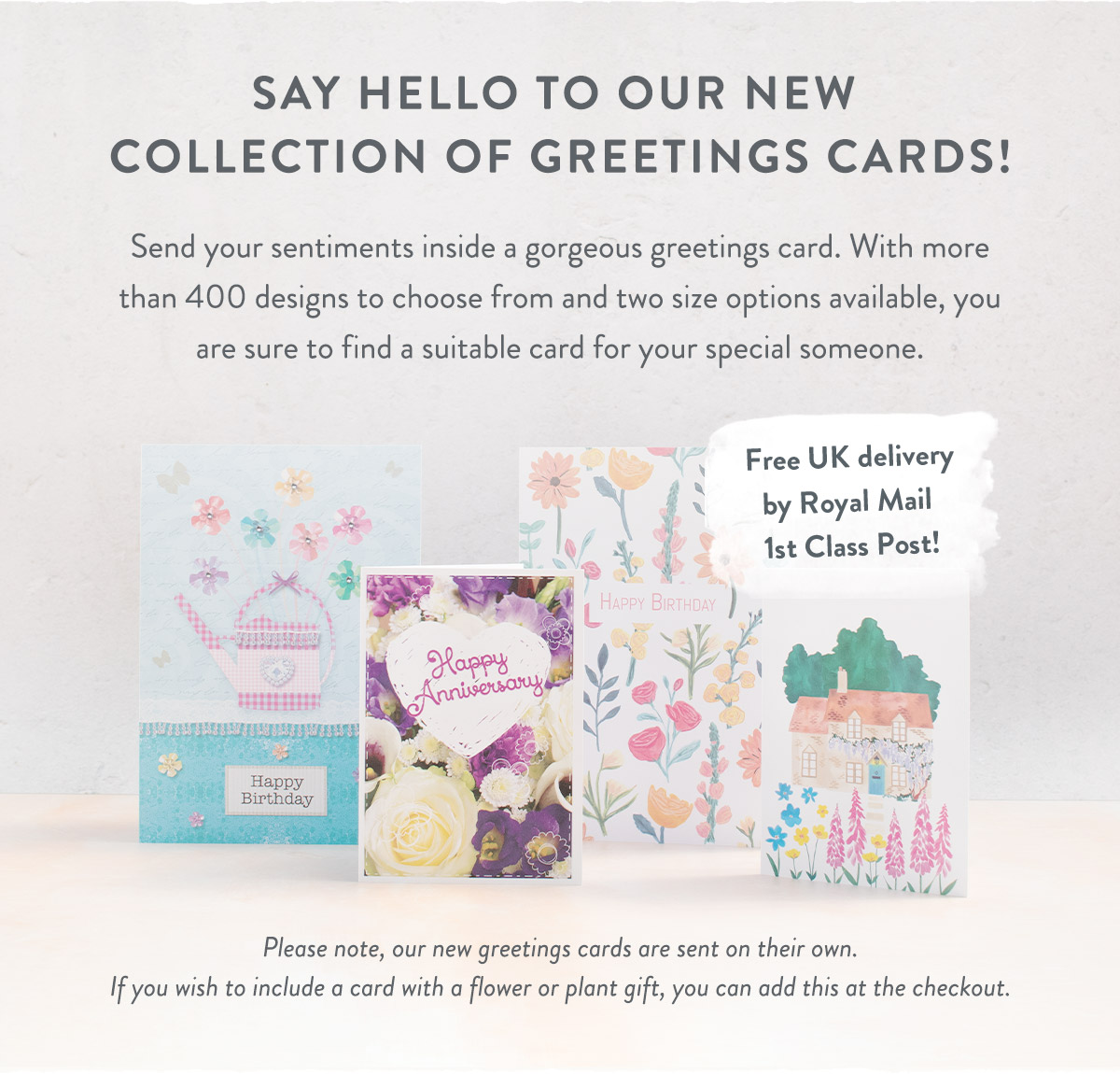 Say hello to our new collection of Greetings Cards!