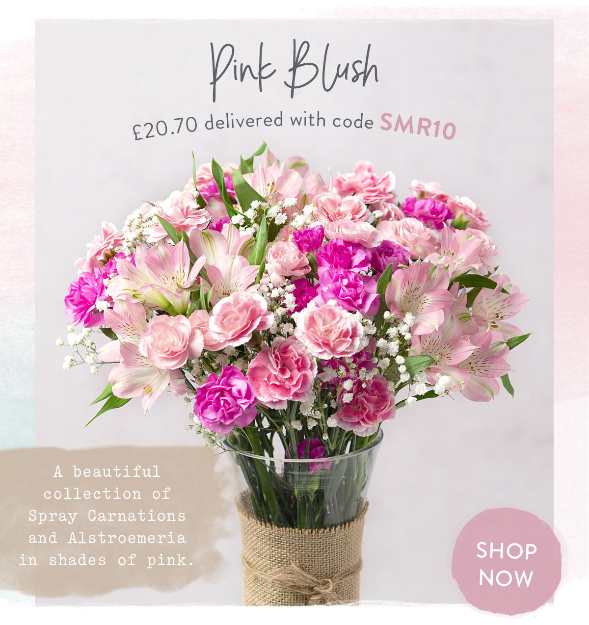 Pink Blush - only &pound;20.70 with promo code