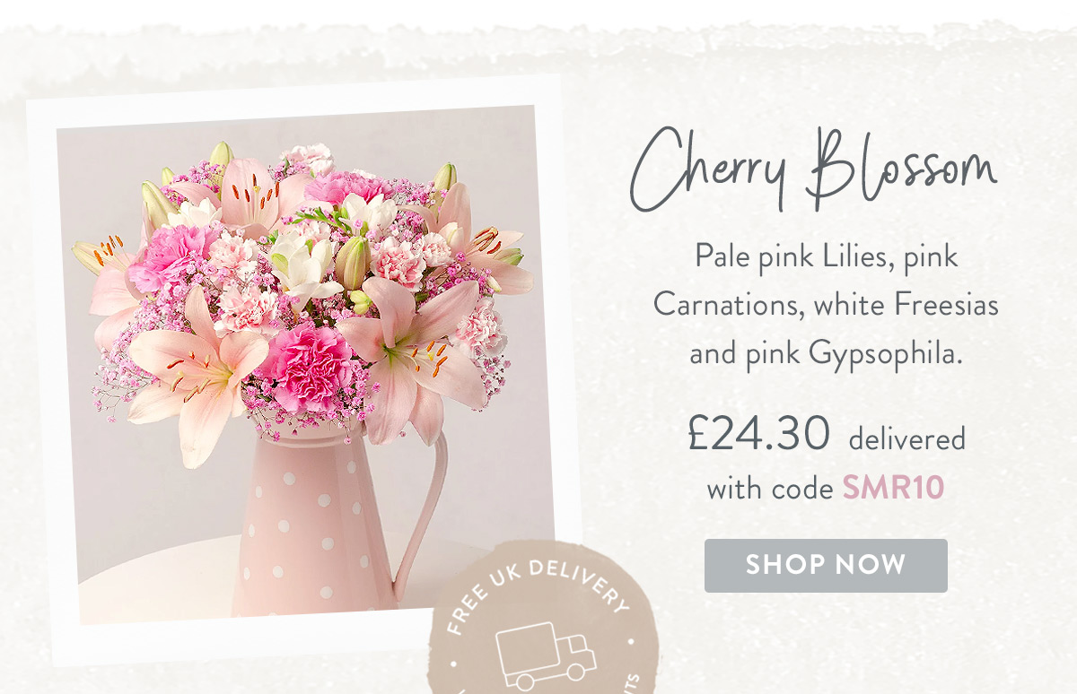 Cherry Blossom - only &pound;24.30 with promo code