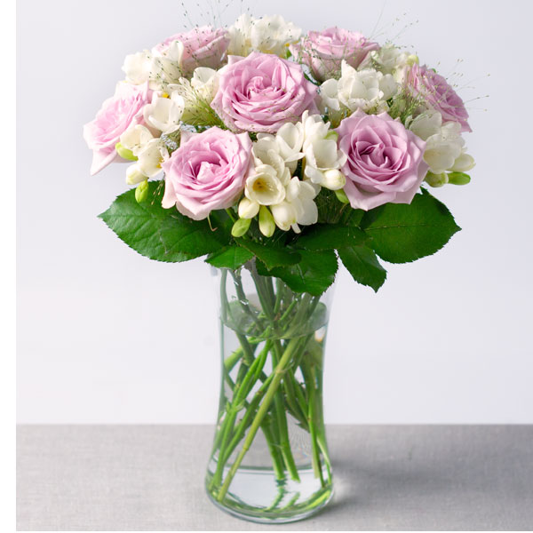 Freesia and Roses - Only &pound;23.39