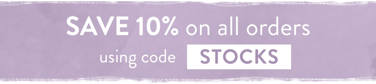 Enjoy 10% off with code STOCKS