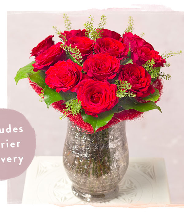 Heart of Roses - Only &pound;32.40 delivered