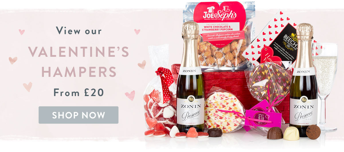 View our range of Valentine's Hampers