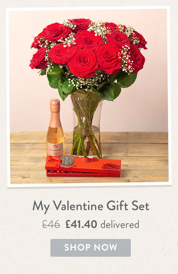 My Valentine Gift Set- Only &pound;41.40 delivered