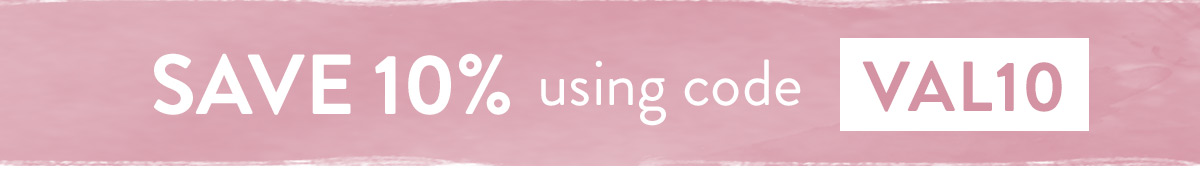 Save 10% with code VAL10