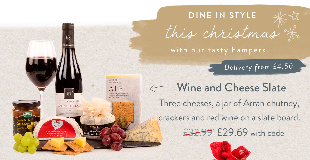 Wine and Cheese Slate - Only &pound;29.69