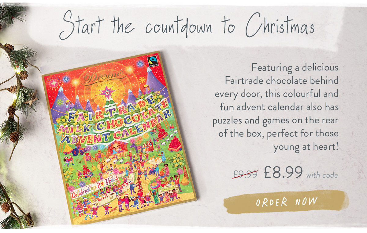 Divine Chocolate Advent Calendar - only &pound;8.99