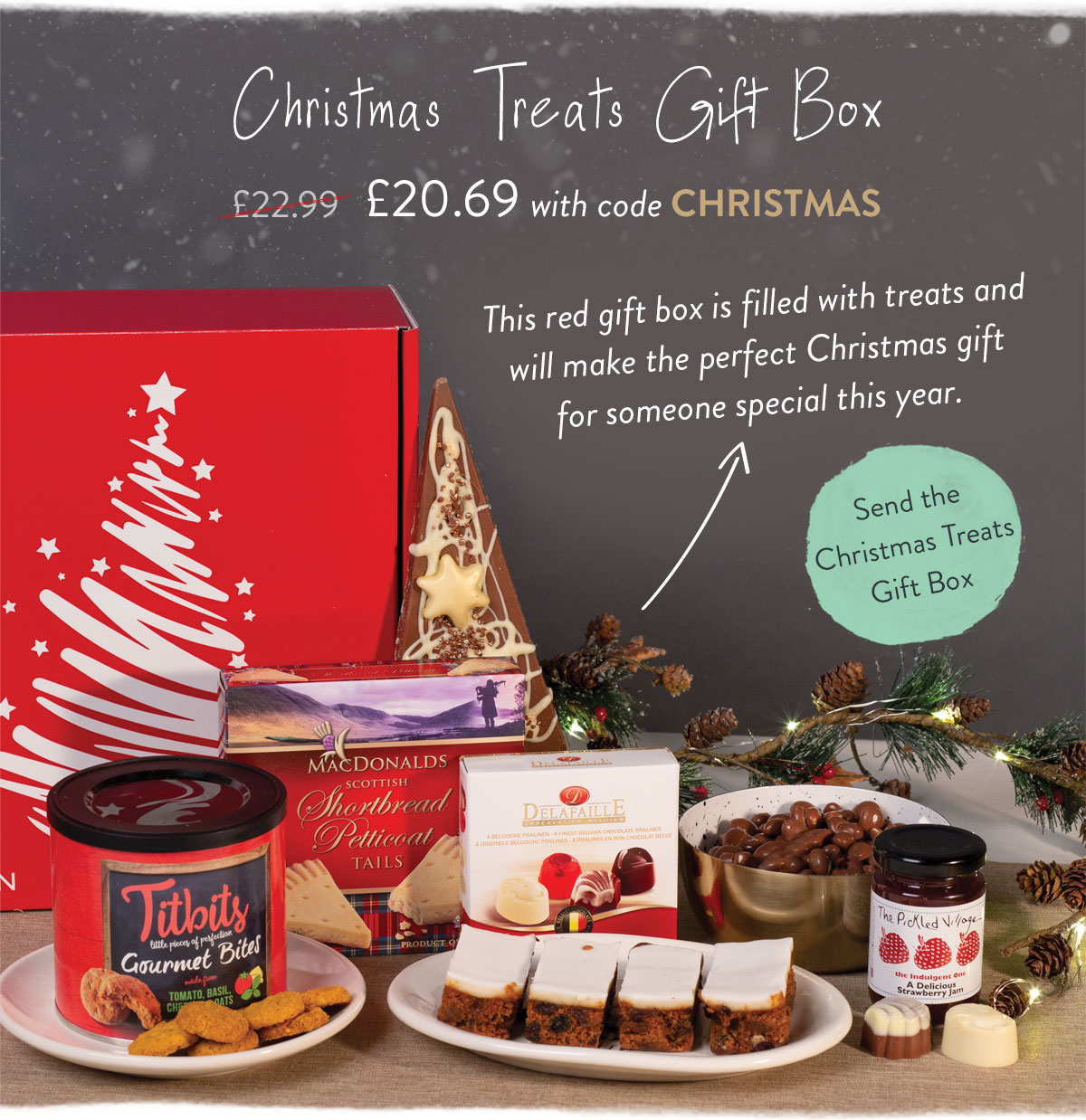 Christmas Treats Gift Box - Only &pound;20.69