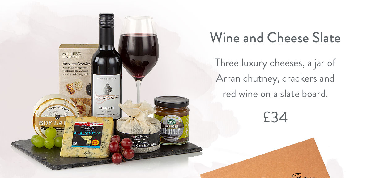 Wine and Cheese Slate - only &pound;34