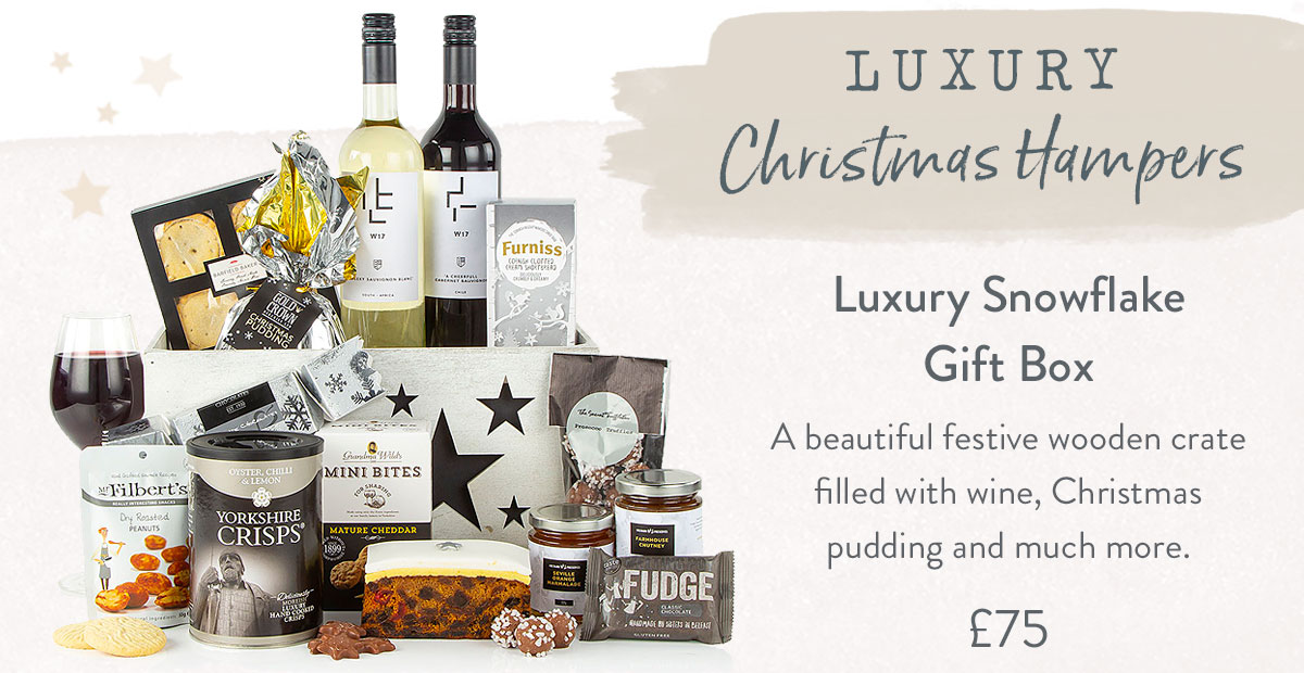 Luxury Snowflake Gift Box - only &pound;75