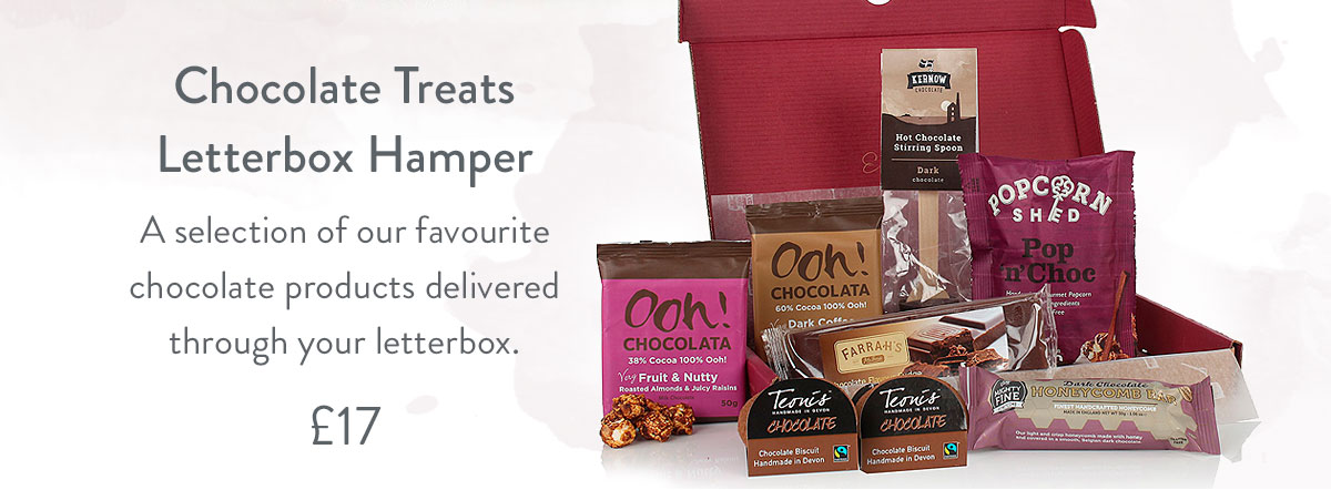 Chocolate Treats Letterbox Hamper - only &pound;17