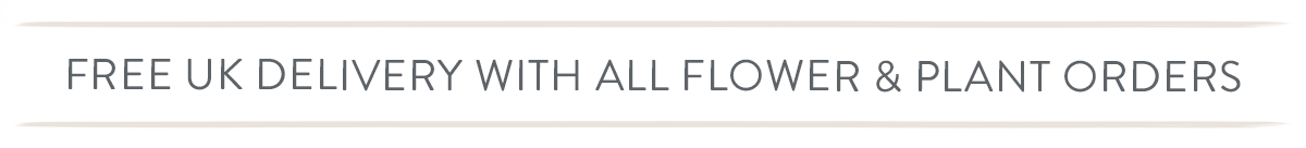 Free UK delivery on all flowers and plants