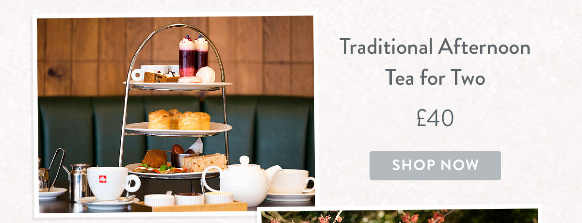 Traditional Afternoon Tea for Two - only &pound;40