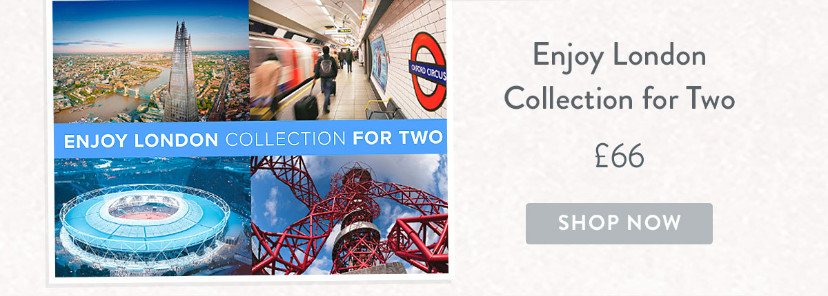 Enjoy London Collection for Two - only &pound;66