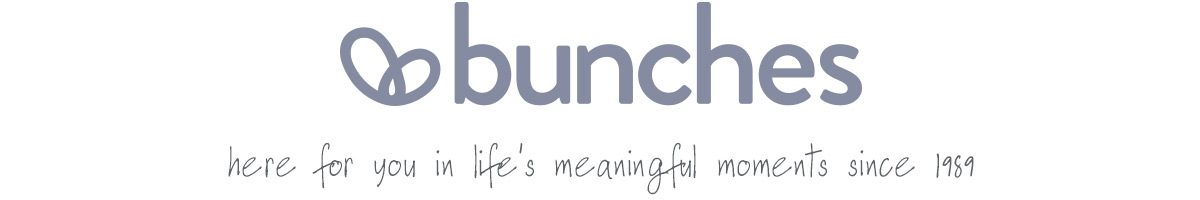Bunches.co.uk - here for you in life's meaningful moments - since 1989