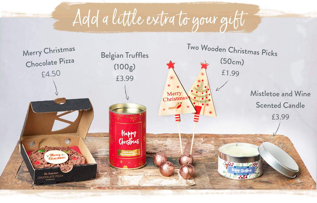 Add a little extra to your gift!