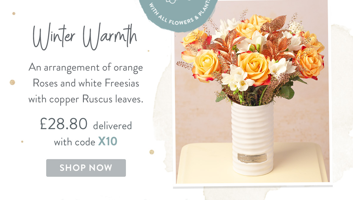 Winter Warmth - only &pound;28.80 with promo code