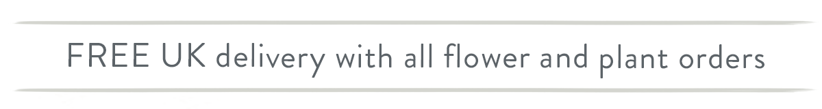 Free UK Delivery with all Flowers and Plants
