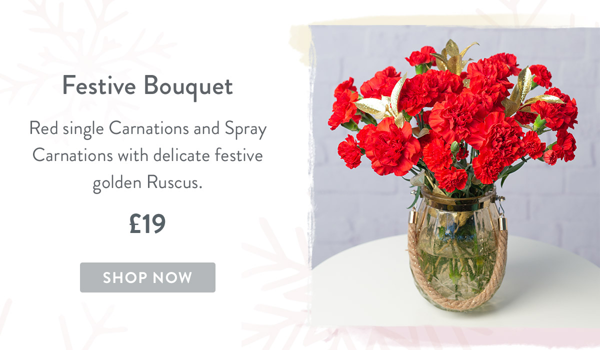 Festive Bouquet - &pound;19