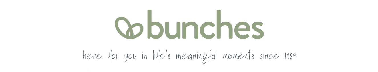 Bunches.co.uk - here for you in lives meaningful moments