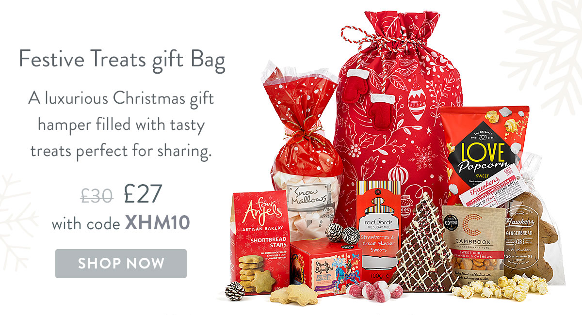 Festive Treats Gift Bag - Only &pound;27 with code
