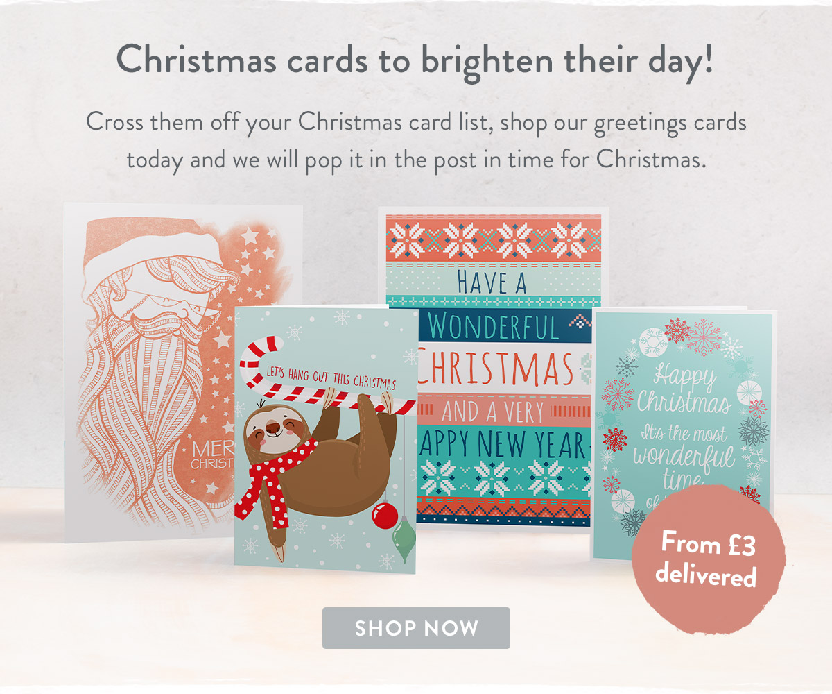 Christmas cards to brighten the day!