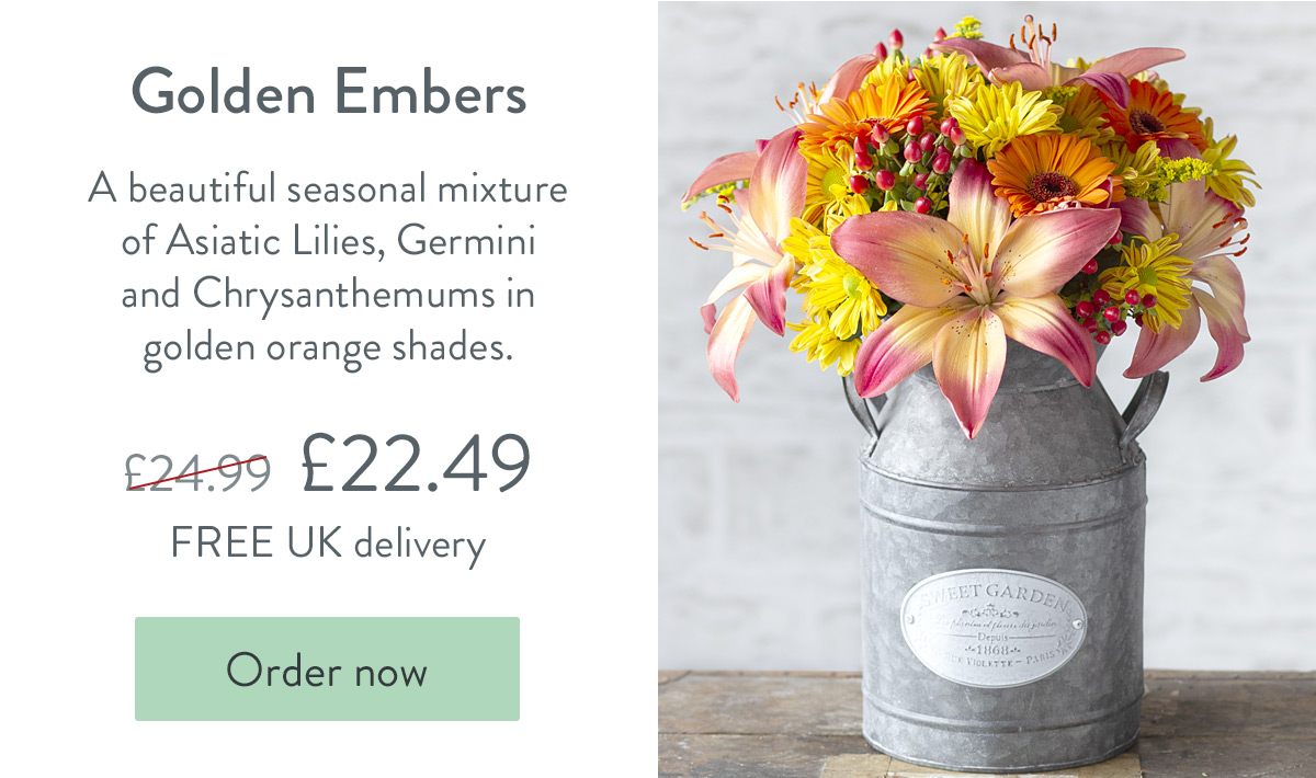 Golden Embers - Only &pound;22.49