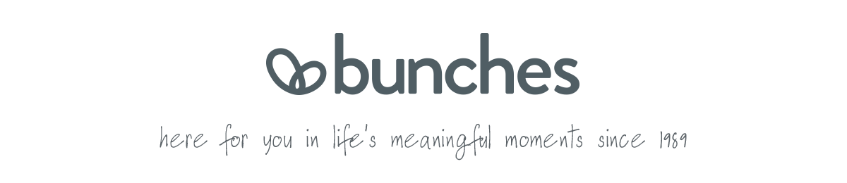 Bunches.co.uk - here for you in life's meaningful moments - since 1989