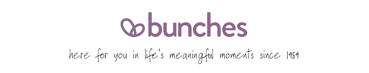 Bunches.co.uk - here for you in life's meaningful moments - since 1989
