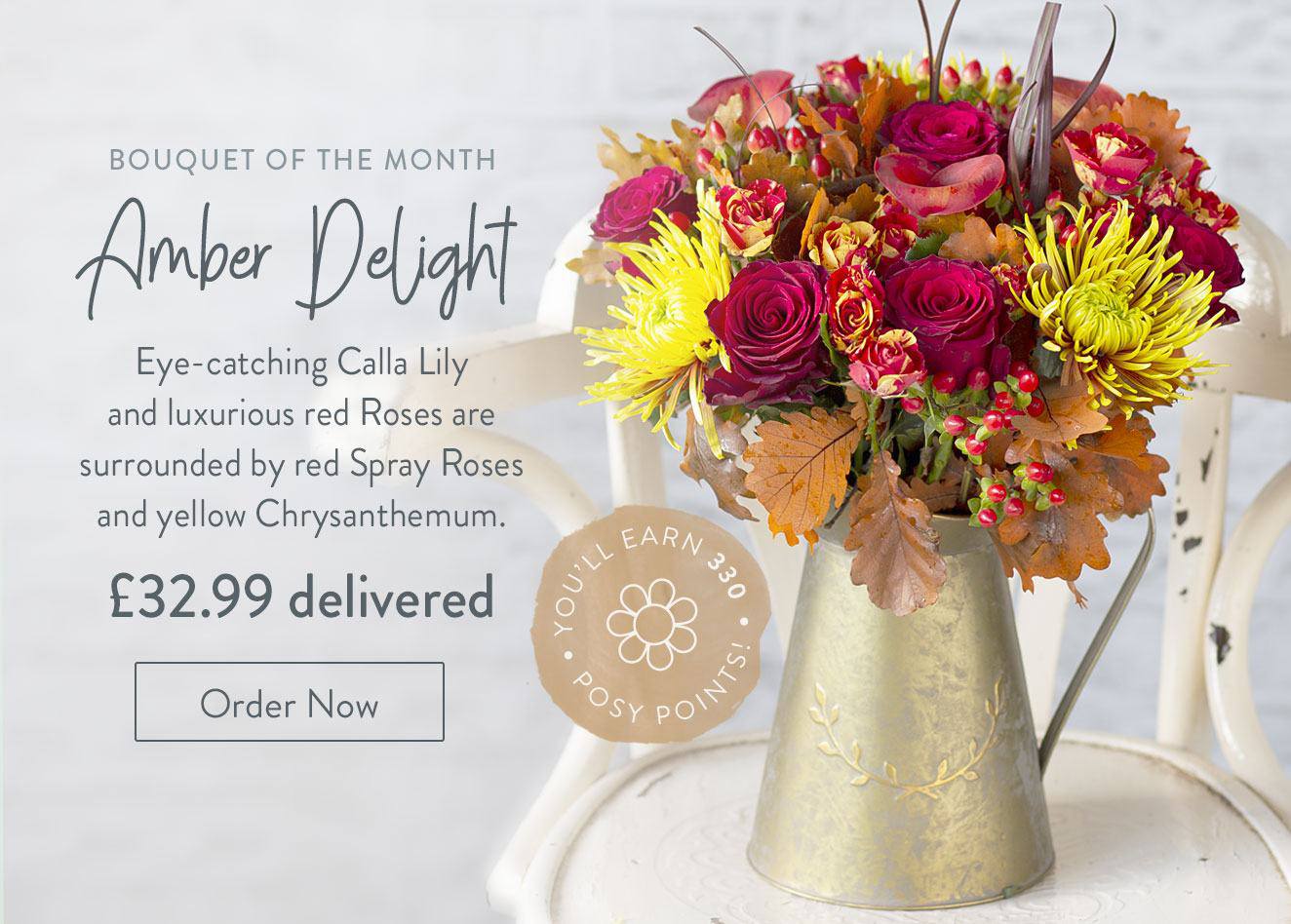 Amber Delight - Only &pound;32.99 delivered