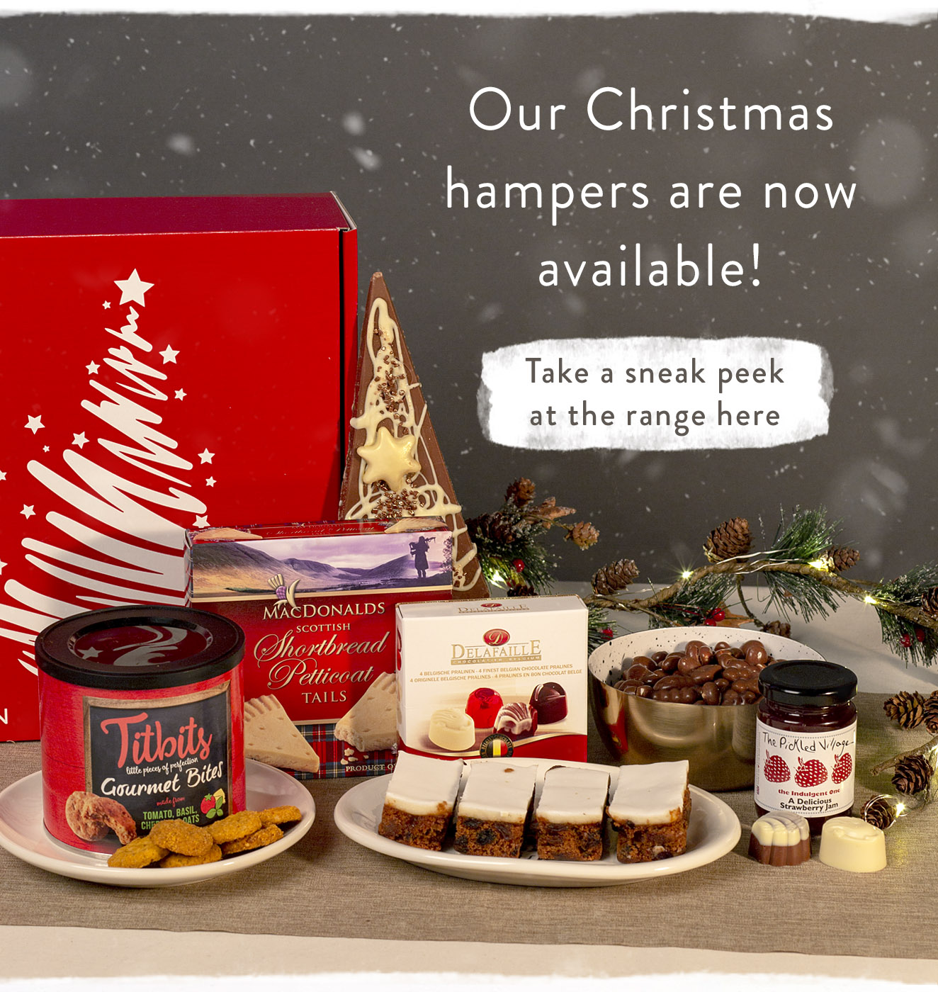 Shop our Christmas Hampers